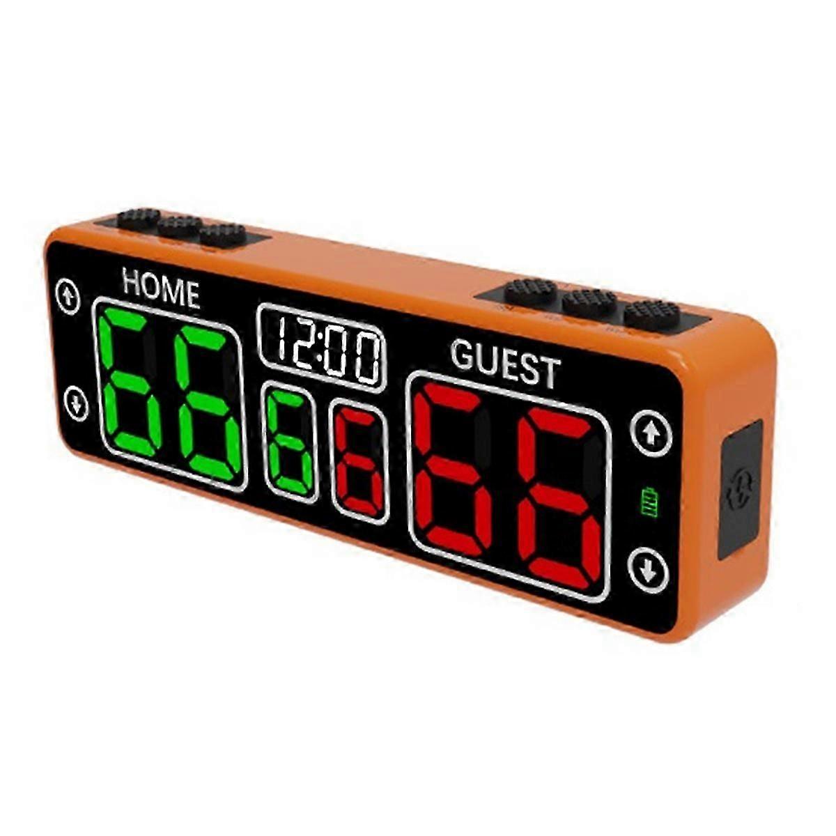 Digital Scoreboard with Countdown Timer LED Scoreboard Electronic Scoreboard for Referee Scoreboards & Timer