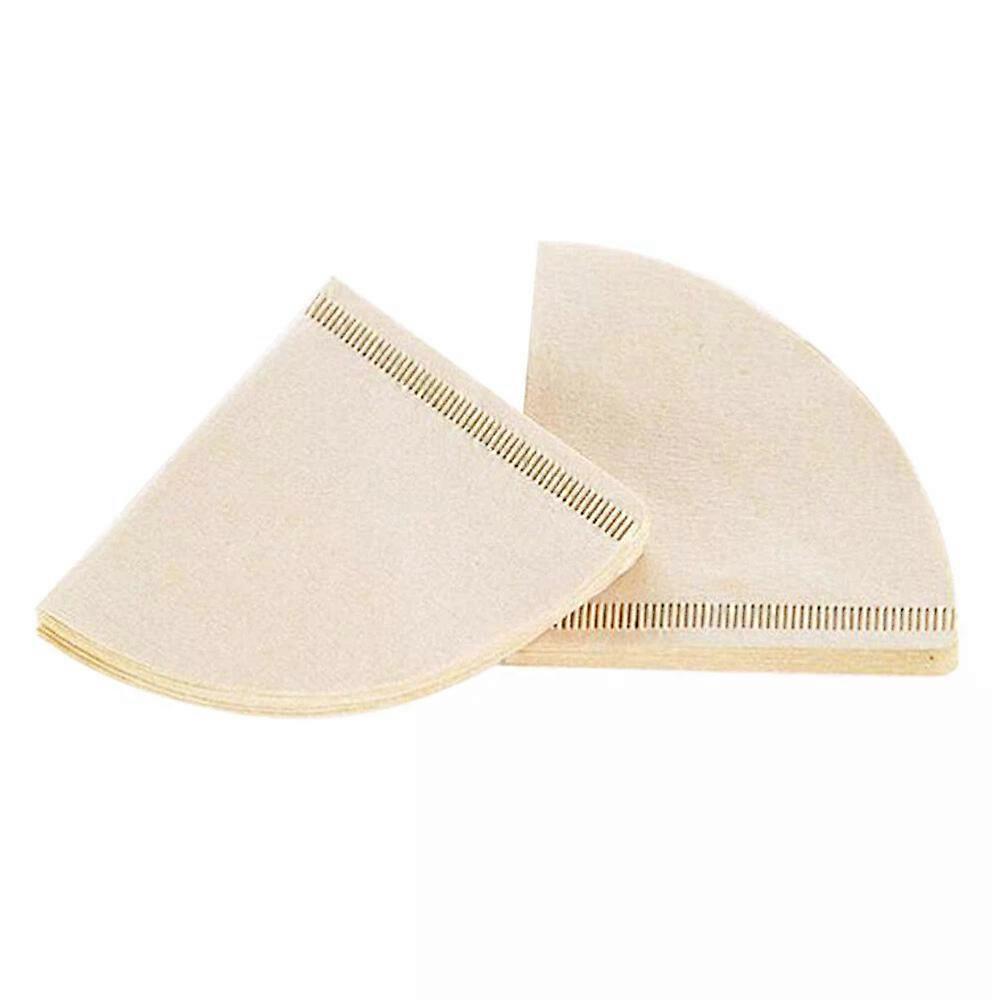 Coffee Filters, 40 Pcs Hand-brushed Conical Dripper Filter Paper, 10.02*0.2cm