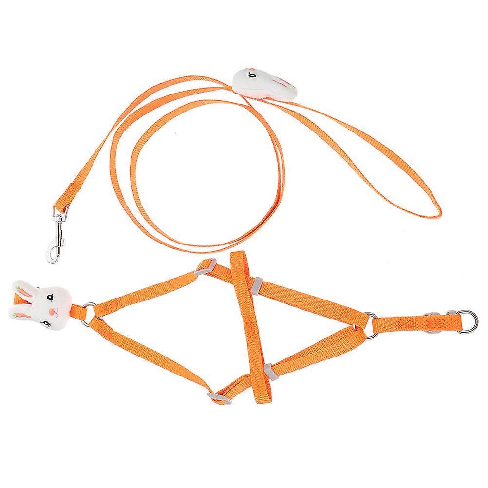 Bunny Hauling Rope,Pet Walking Harness with Wear-Resistant Material,Fits Most Small Pets