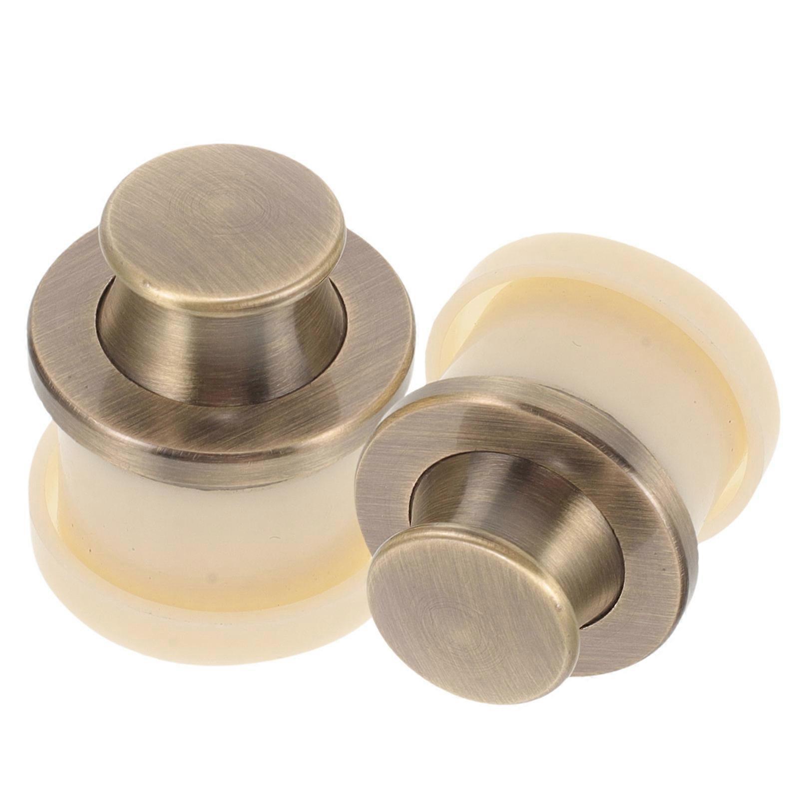 Masteelf 2pcs Modern Dresser Knob Cabinet Drawer Handle with Creative Shape Pull for Furniture