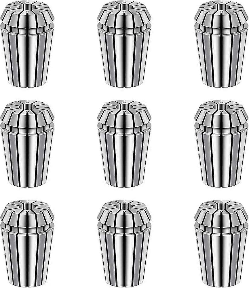 ER25 Collet Set 9-Piece Set With Holder For CNC Engraving Machine Milling Lathe Tool ER8 ER11 ER16 ER20 ER25 ER32 ER40