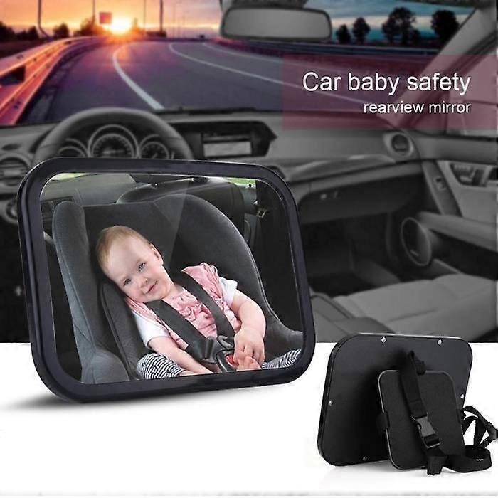 35 x 20 x 4cm Car Rear View Mirror for Easy to See Kids Baby Safety Monitor Mirror---RAC