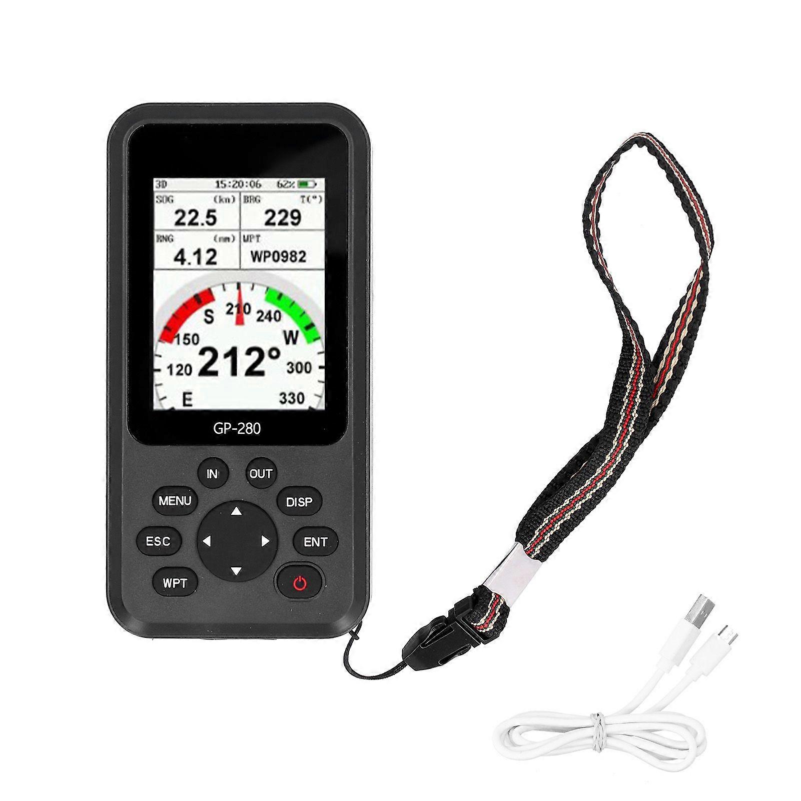 Handheld GPS device for exploration with longitude latitude altitude features