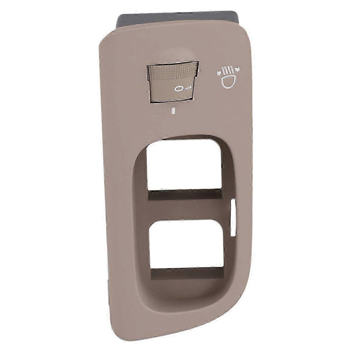 Front Bumper Headlight Brightness Adjustment Switch for KIA - Beige Replacement Part for Enhanced Visibility and Style