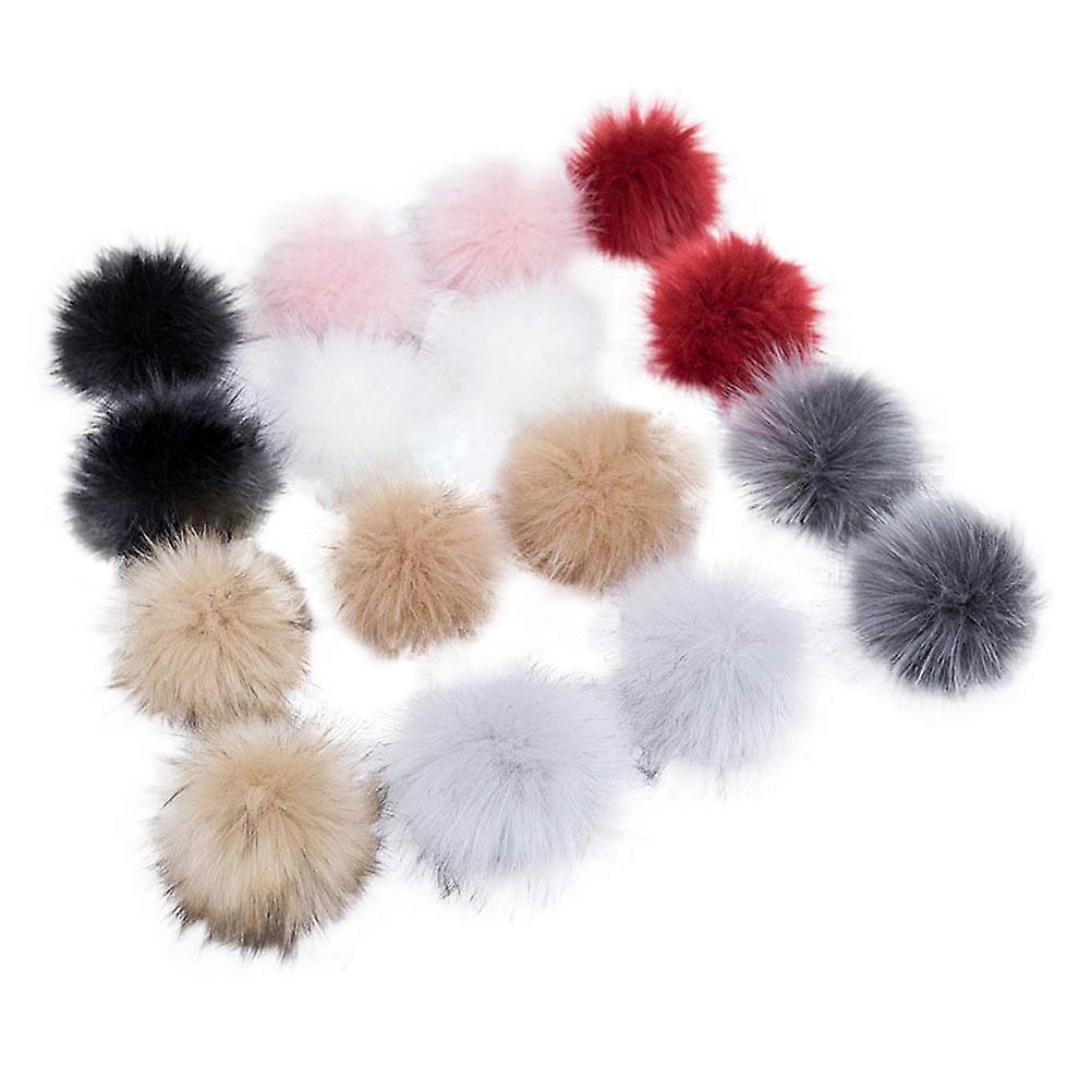 Artificial Pom Poms for Fashion Design, Suitable for Various Handicrafts