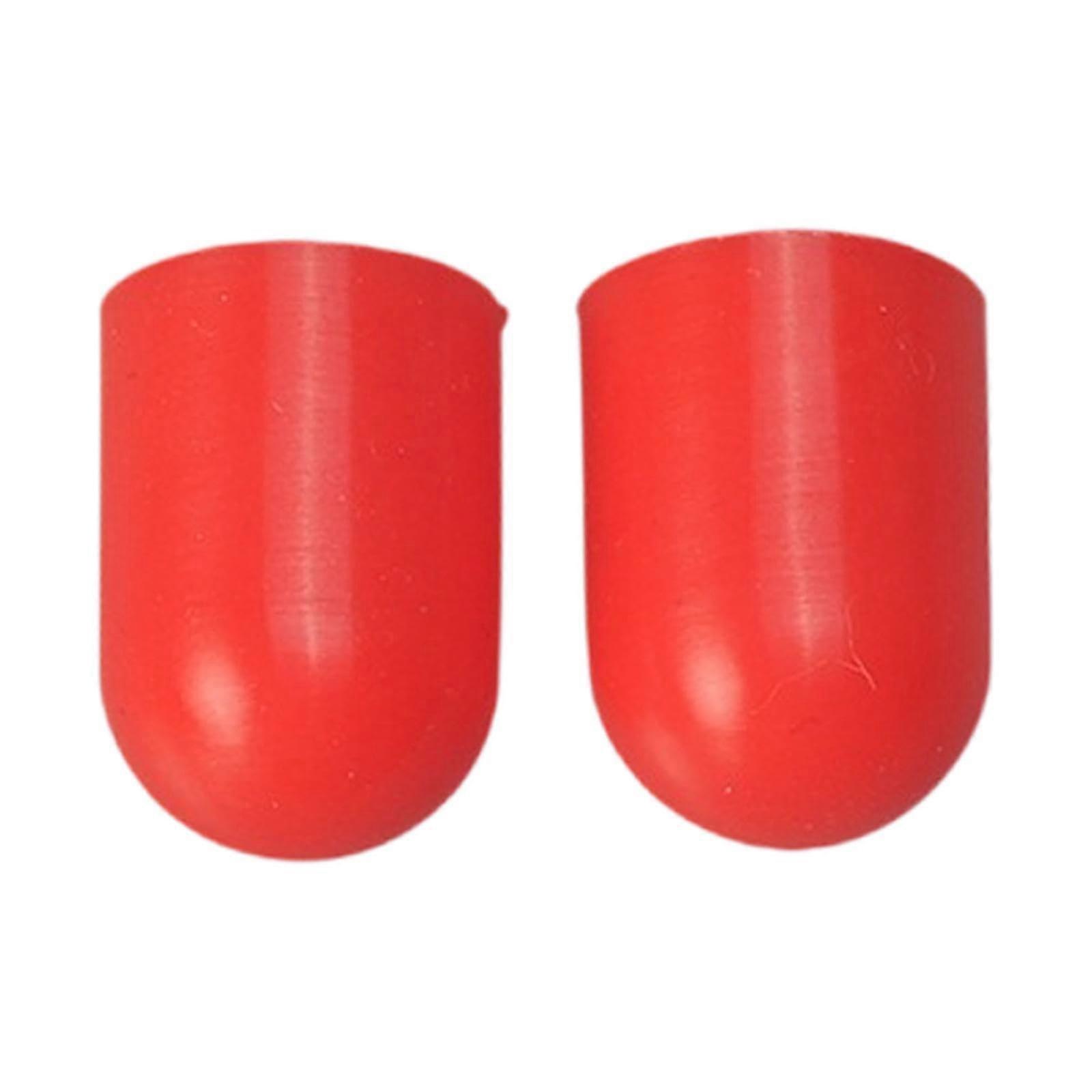 2x Red Road Bike Shifter Lever Replacement Covers for Brake Handles, Durable Waterproof Compatible with Shimano and SRAM