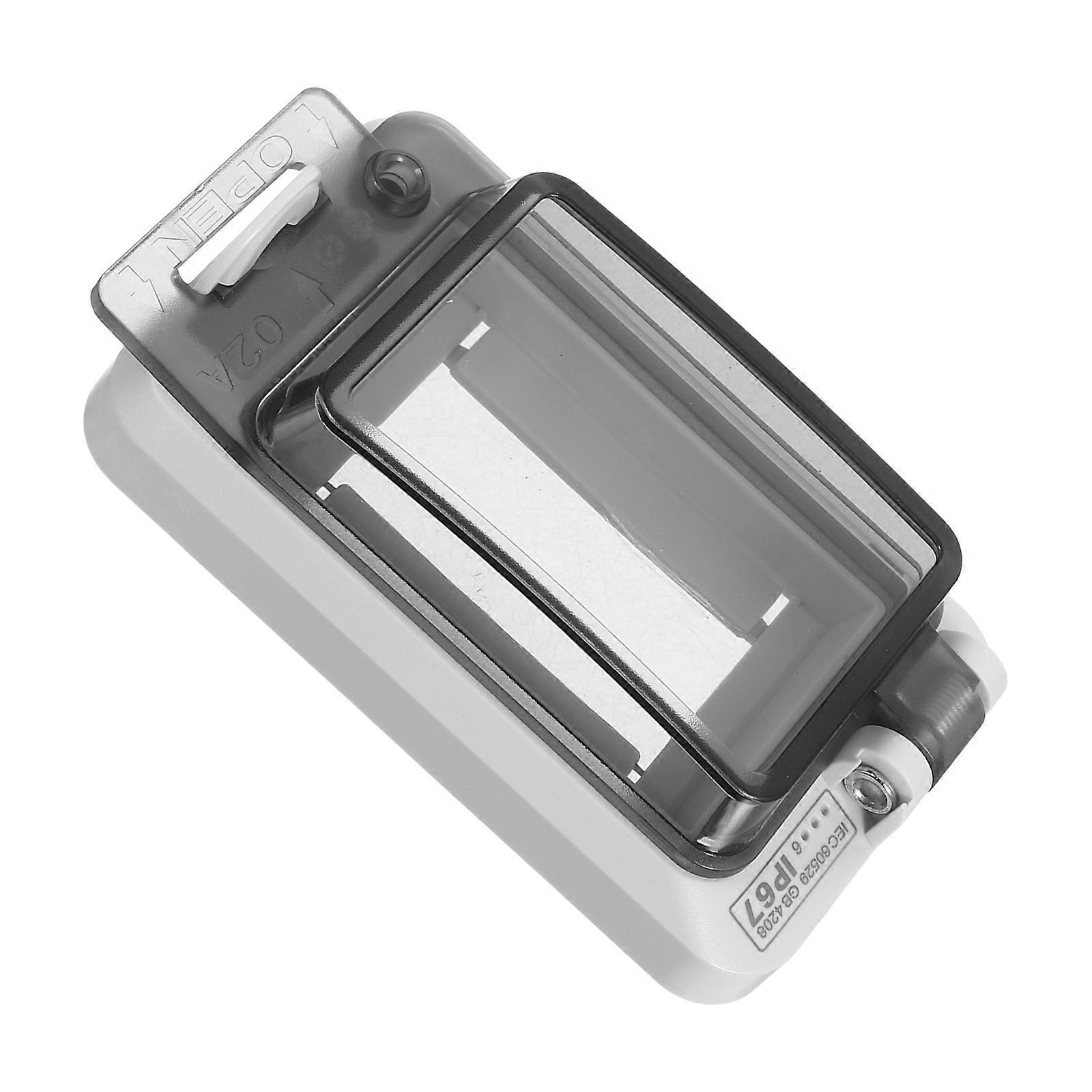 Transparent Durable Box Cover for Outdoor Electrical Protection – Secure Shell for Circuit & Charger Sockets for Industrial and Residential Use