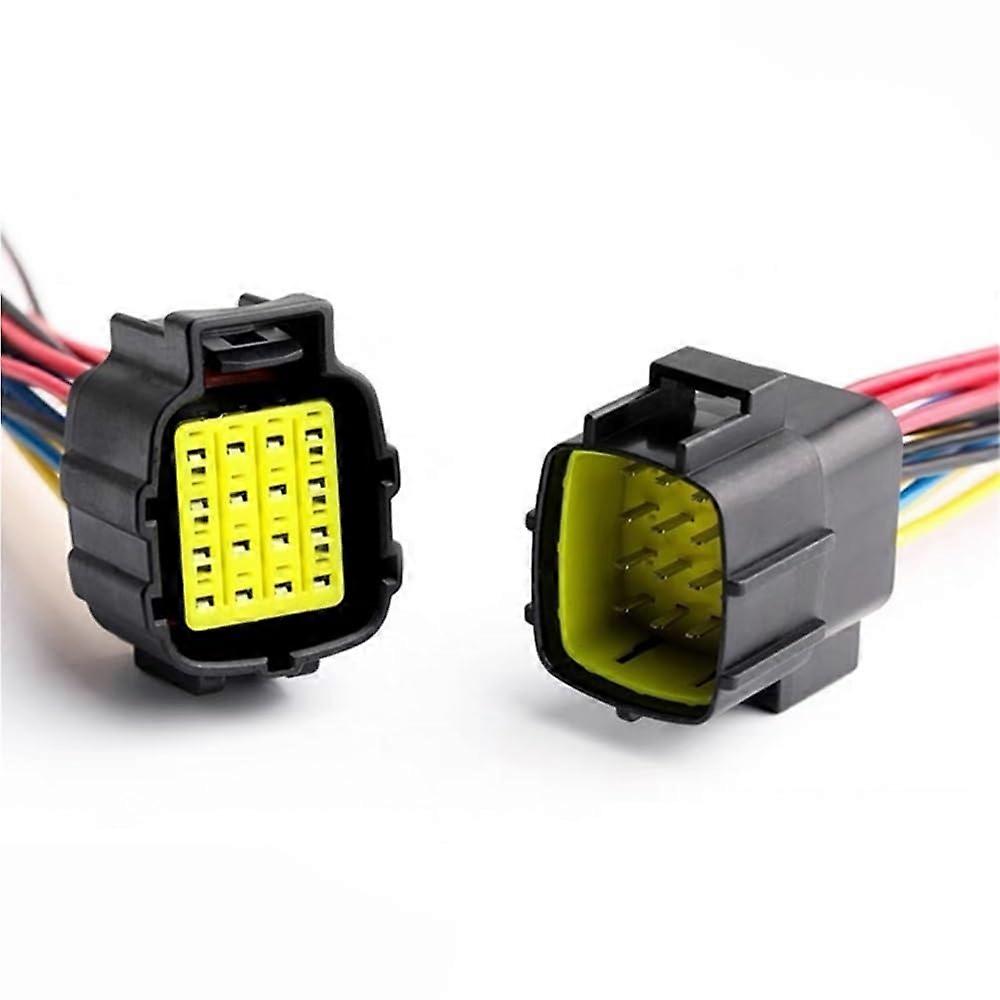 Oxygen Sensor Connector 1-16 Pin Auto Sealed Truck Socket Waterproof Electrical Wire Harness With Cable