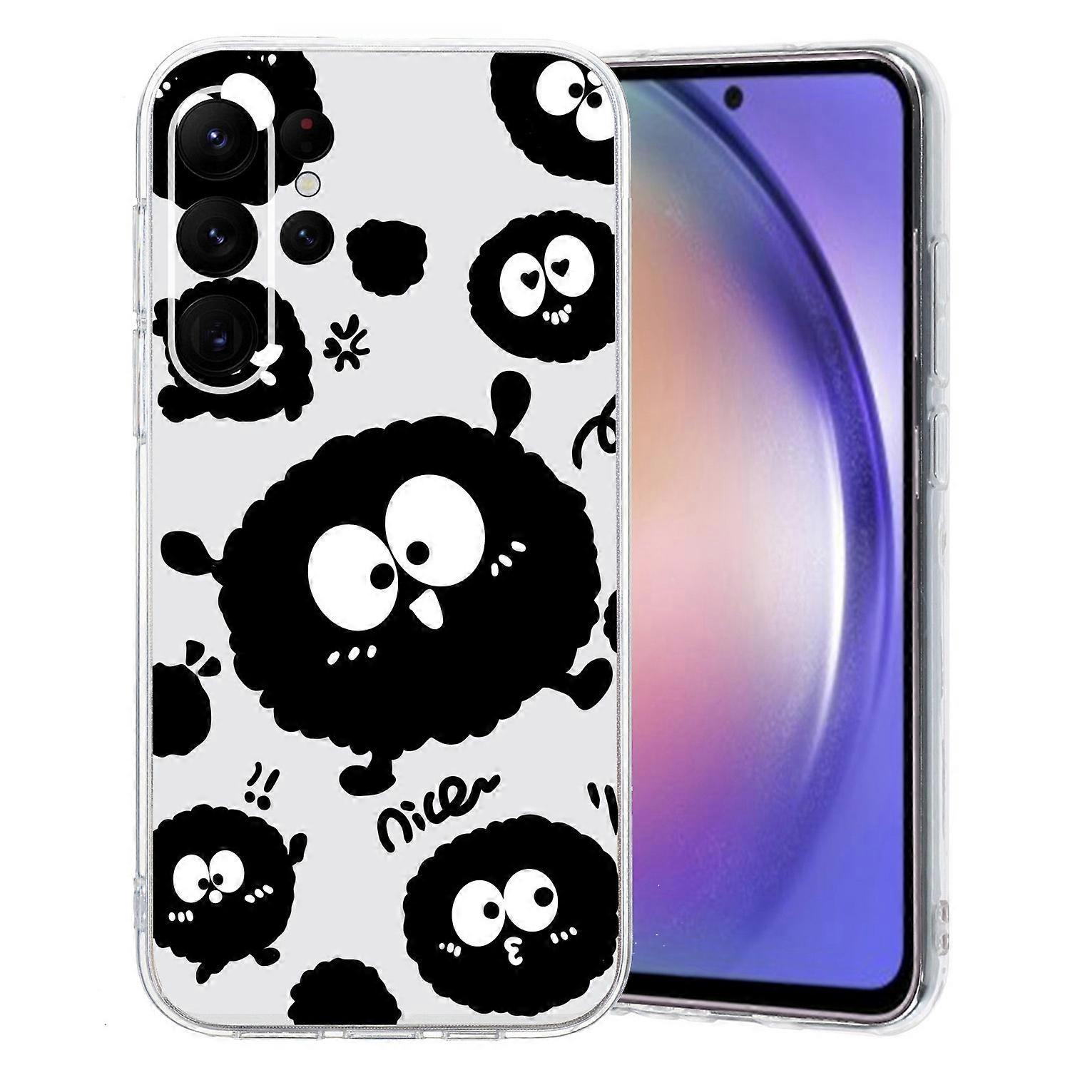 For Samsung Galaxy S23 Ultra Case Pattern Print TPU Phone Cover Precise Lens Protection