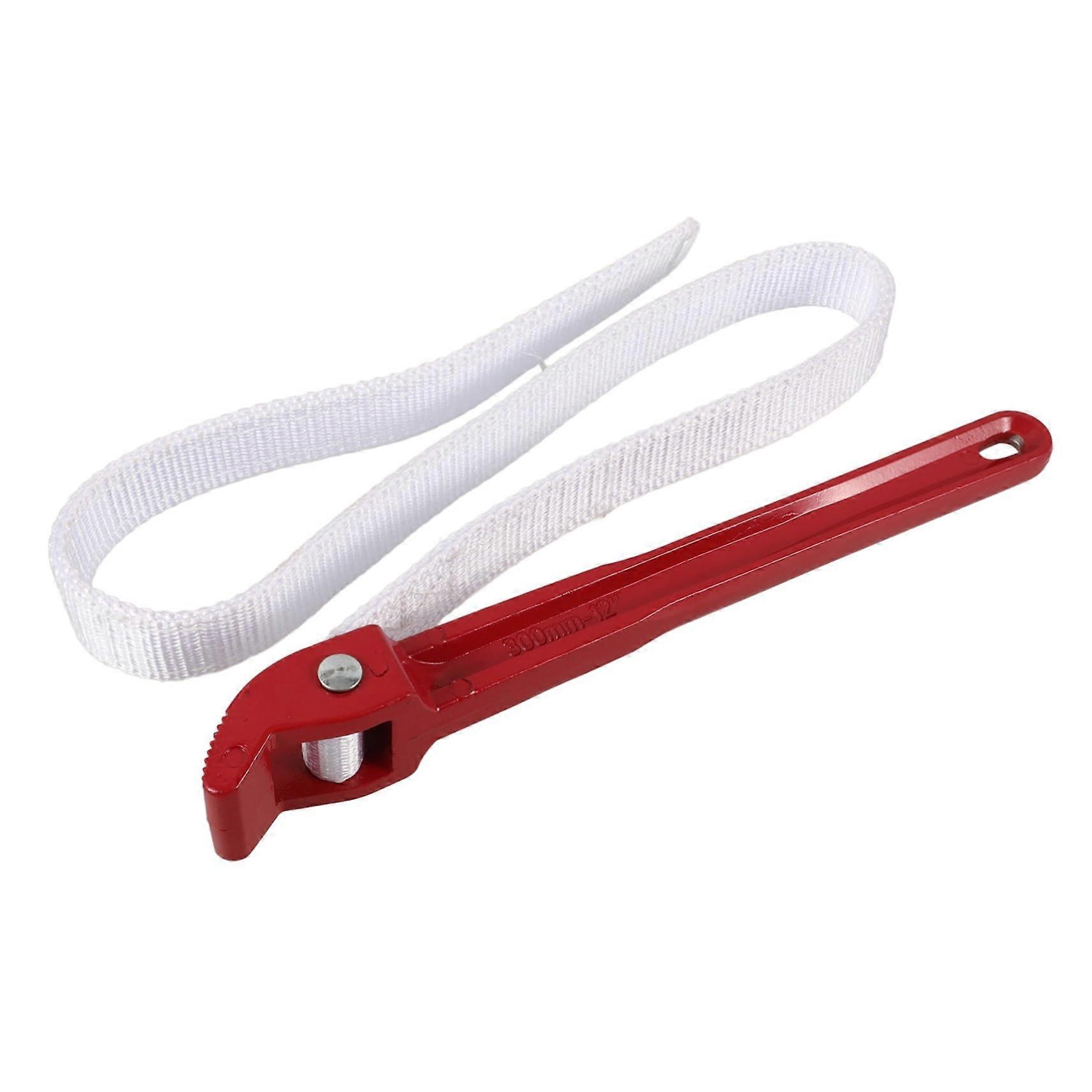Belt Strap Wrench Adjustable Oil Filter Wrench Plumbing Tool Lightweight Durable Canvas Strap Oil Filter