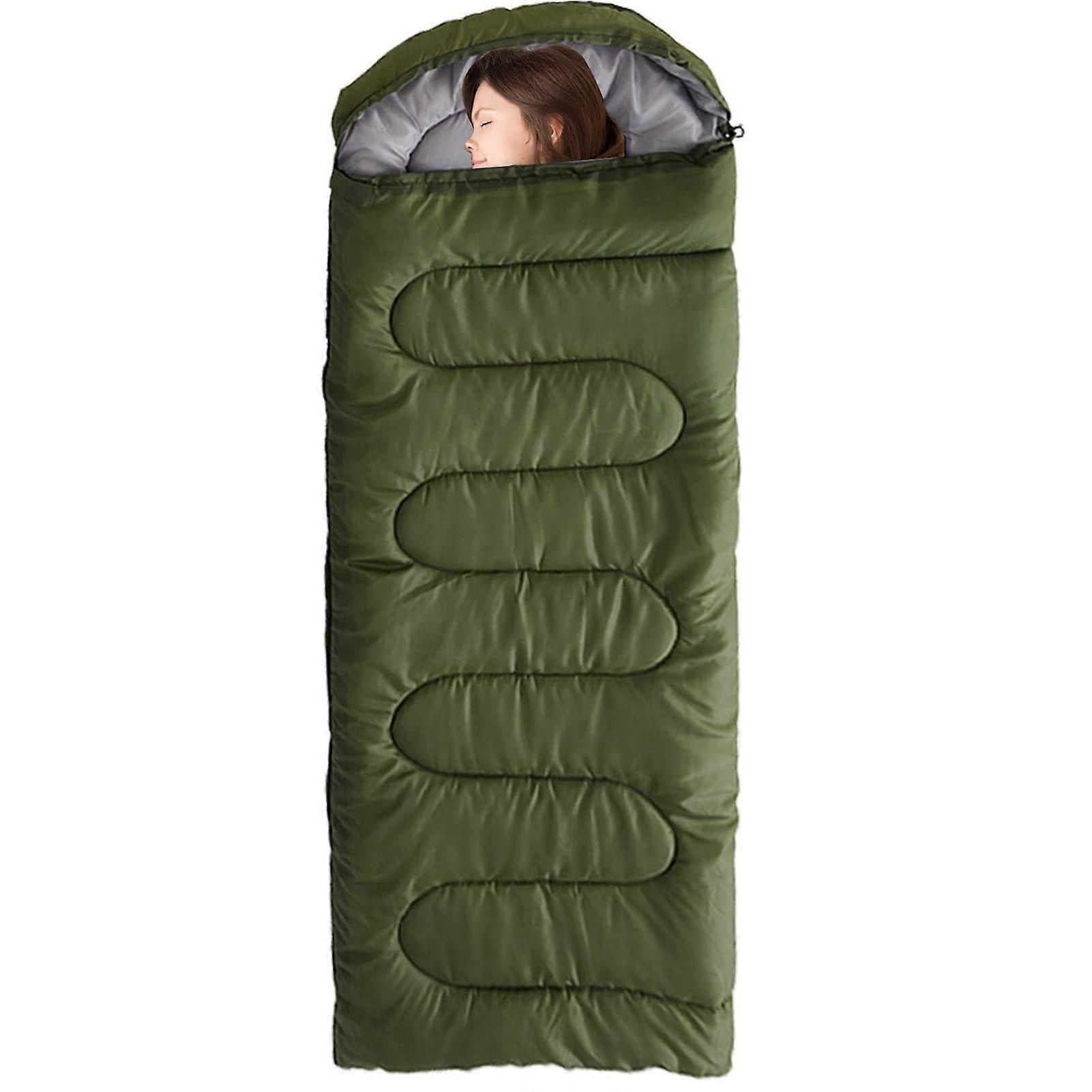 Bivy Sack Waterproof Survival Sleeping Bag For Camping Windproof Army Green Compact Thick