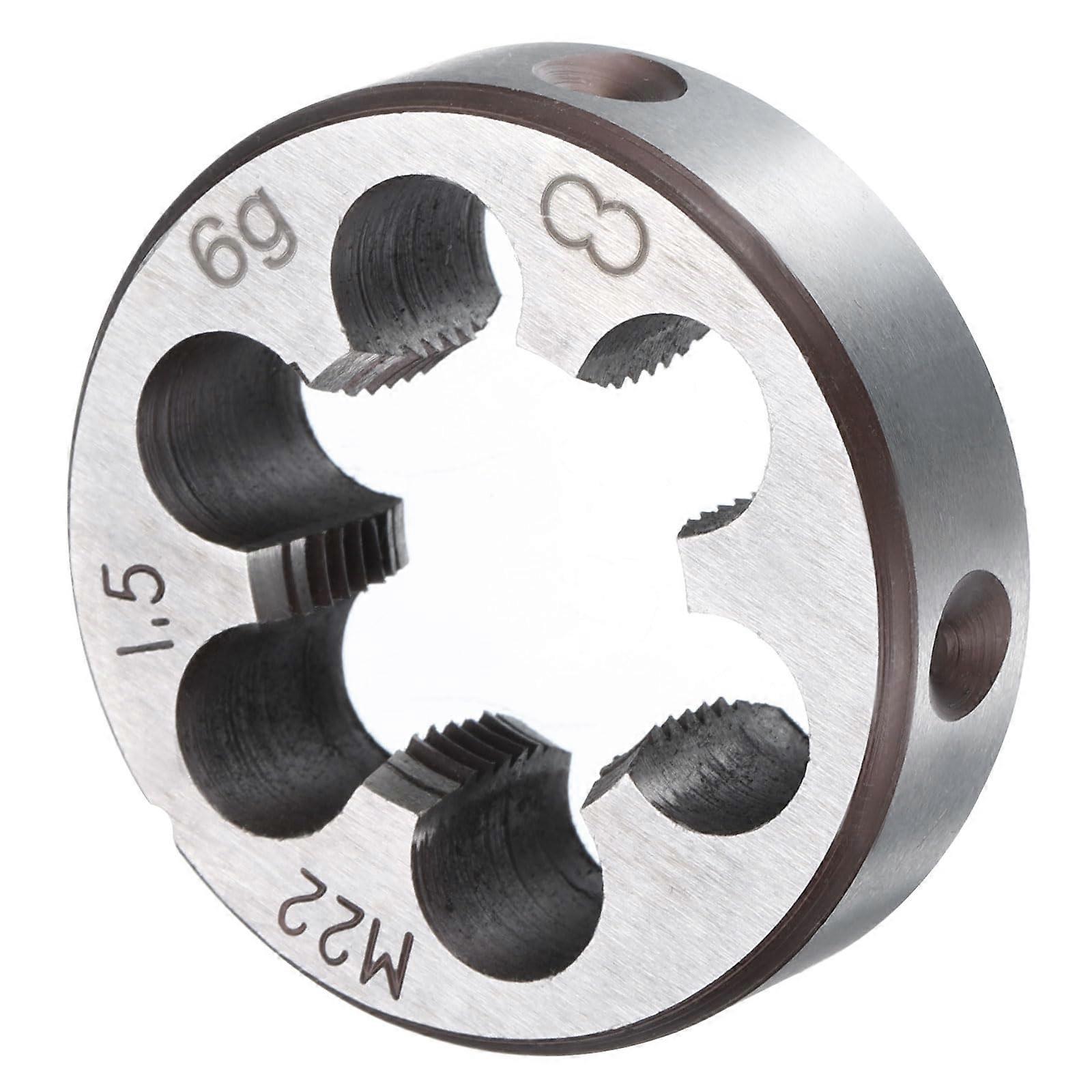 M22 x 1.5 Metric Thread Repair Tool, Right-Hand Cutting, Alloy Tool Steel, Thread Hatch Compatibility