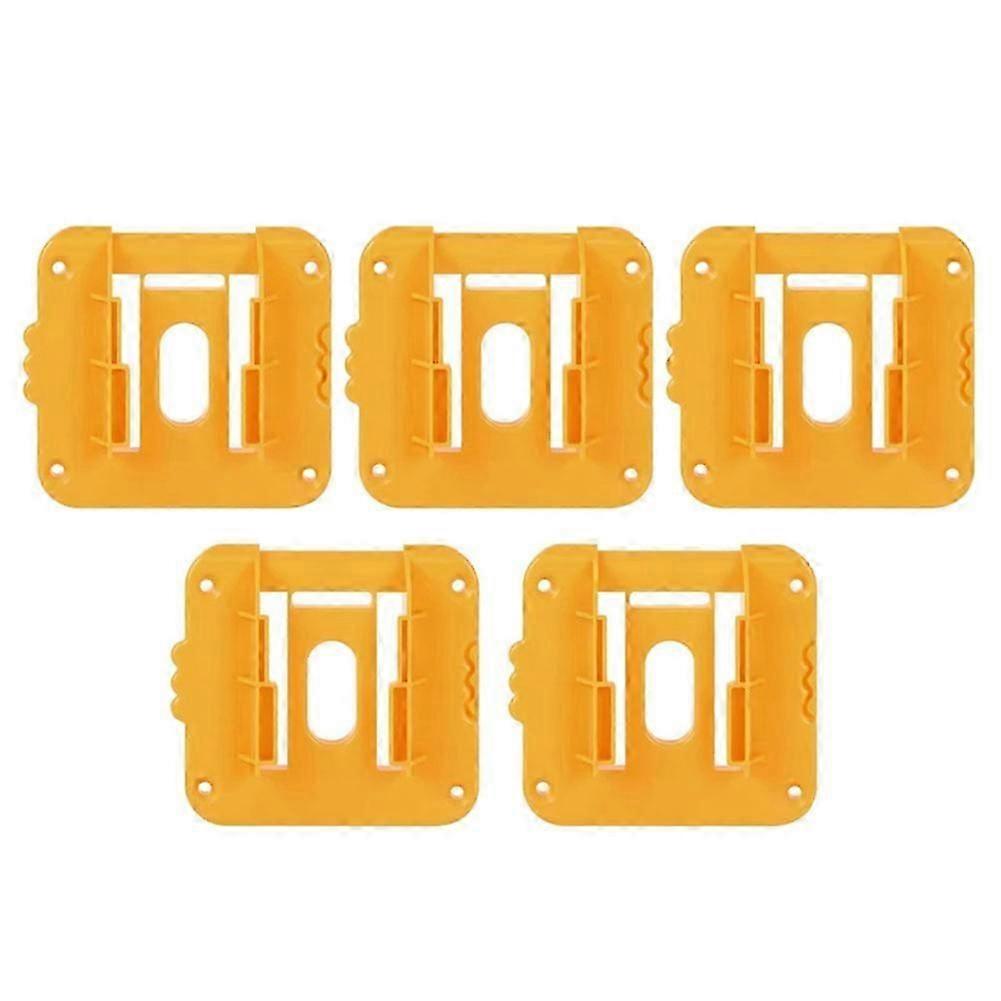 5Pcs for Dewalt 18V Battery Storage Rack Holder Case Battery Holder