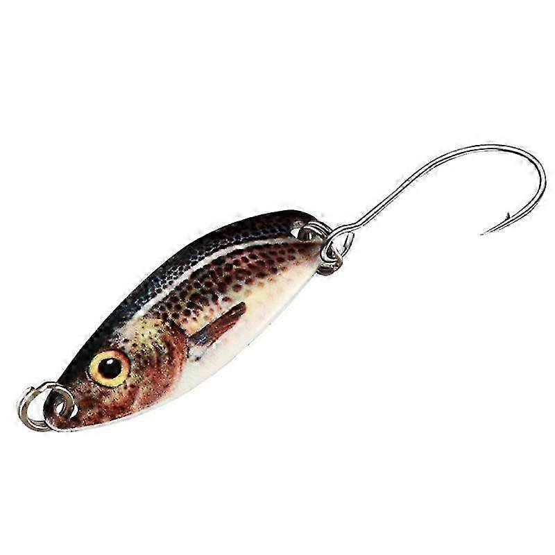 Metal Spinner Sequin Bait With Sharp Barb Fish Hook 3D Printing Coated Sequin Bait