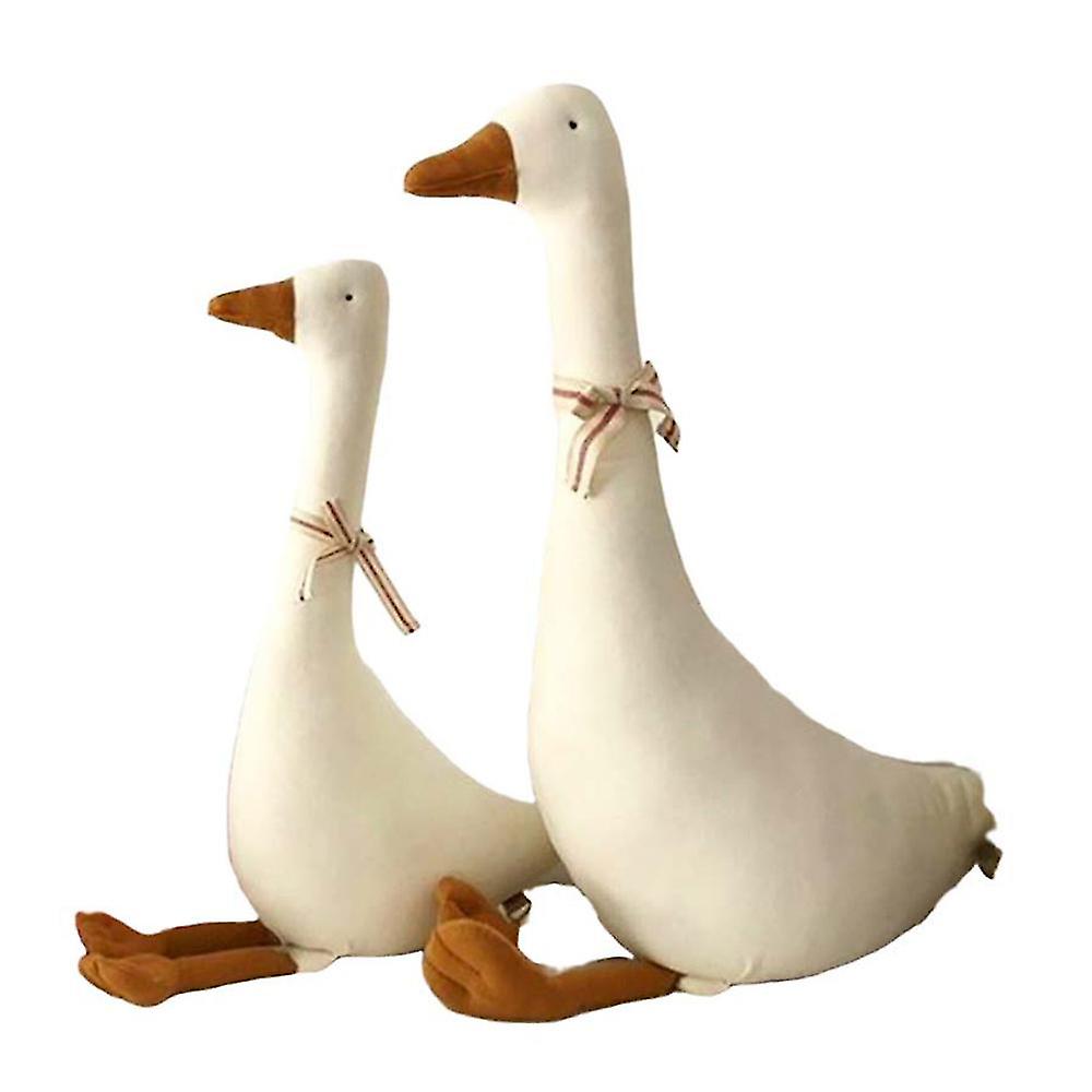 かわいいグースぬいぐるみ柔らかいぬいぐるみ人形子供の子供のおもちゃギフト寝室ホーム装飾