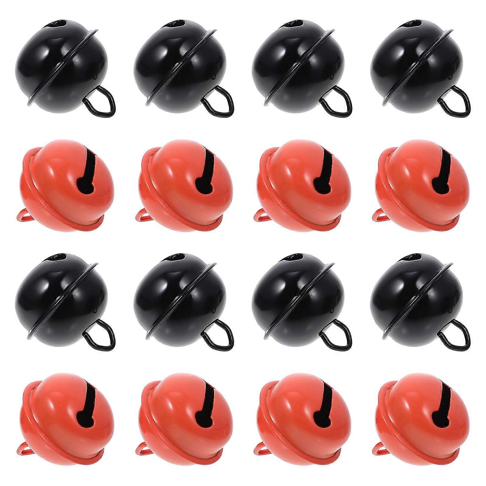 Jingle Bell Iron Round Loud and Clear Sound Pet Collar Decoration 40Pcs