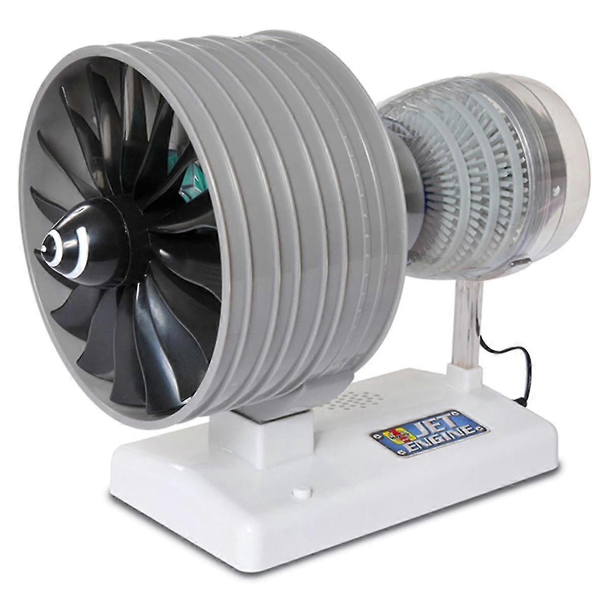 DIY STEM Jet Engine Aircraft Model Assembly Kit: Battery-Powered Turbine for Birthday Gift Fun