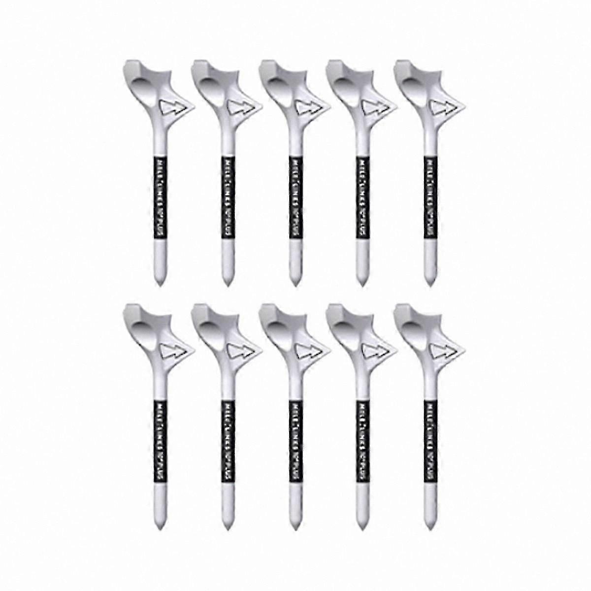 Durable Rhombus Golf Tee Bracket with 10 Diagonal Inserts for Speed Enhancement and Accessory Compatibility