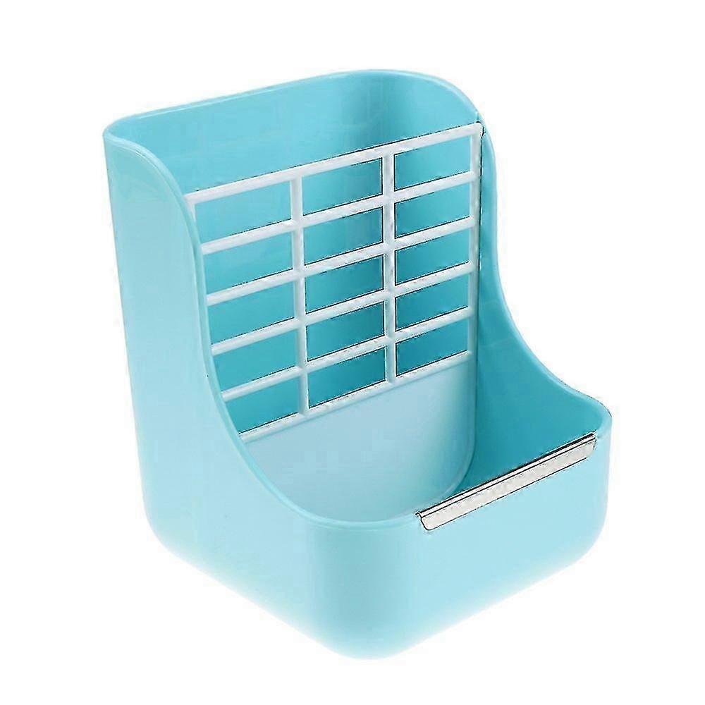 Pets Feeder Bowl Double Use For Grass And Food Hay