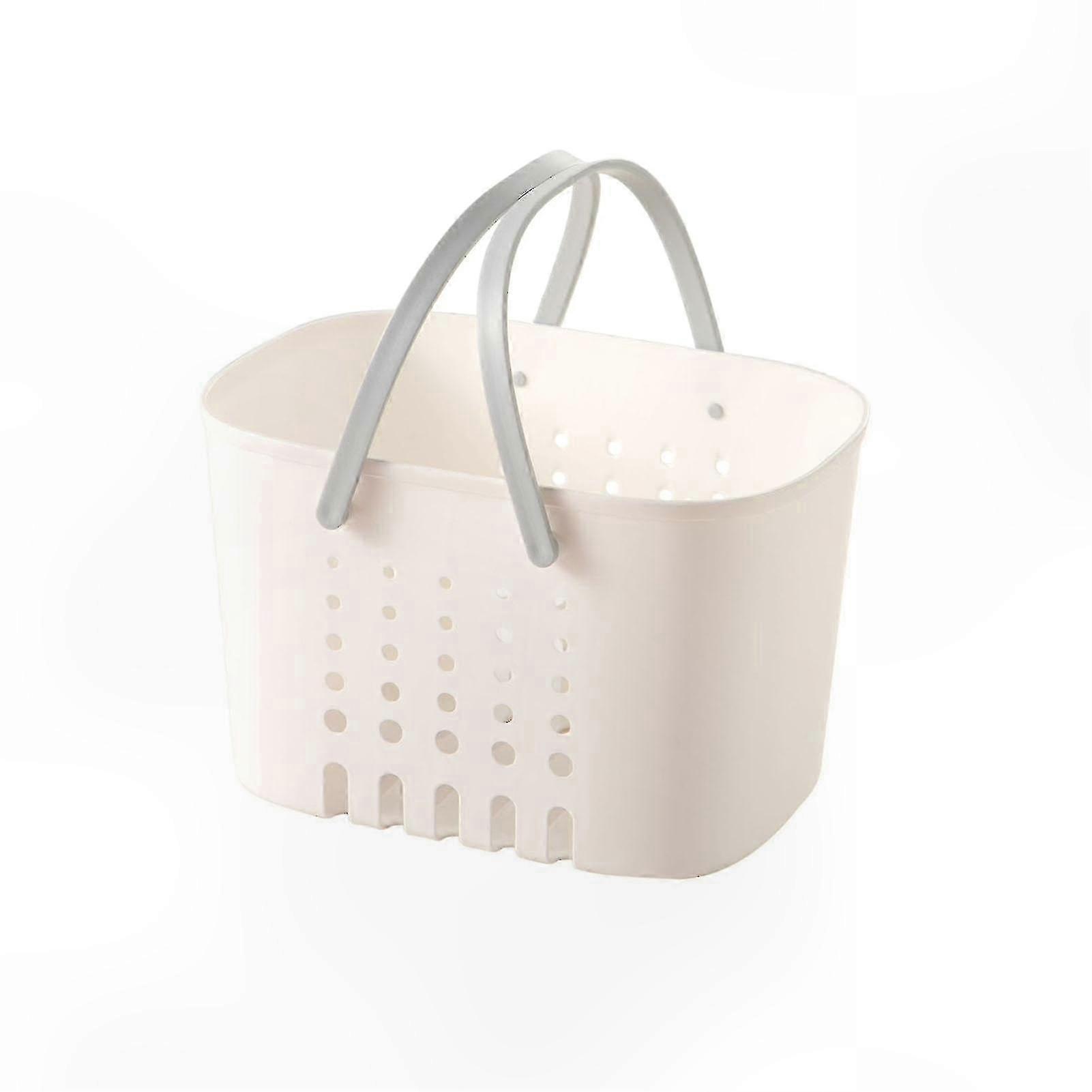 Portable Plastic Shower Basket Organizer for Home and Dormitory Use