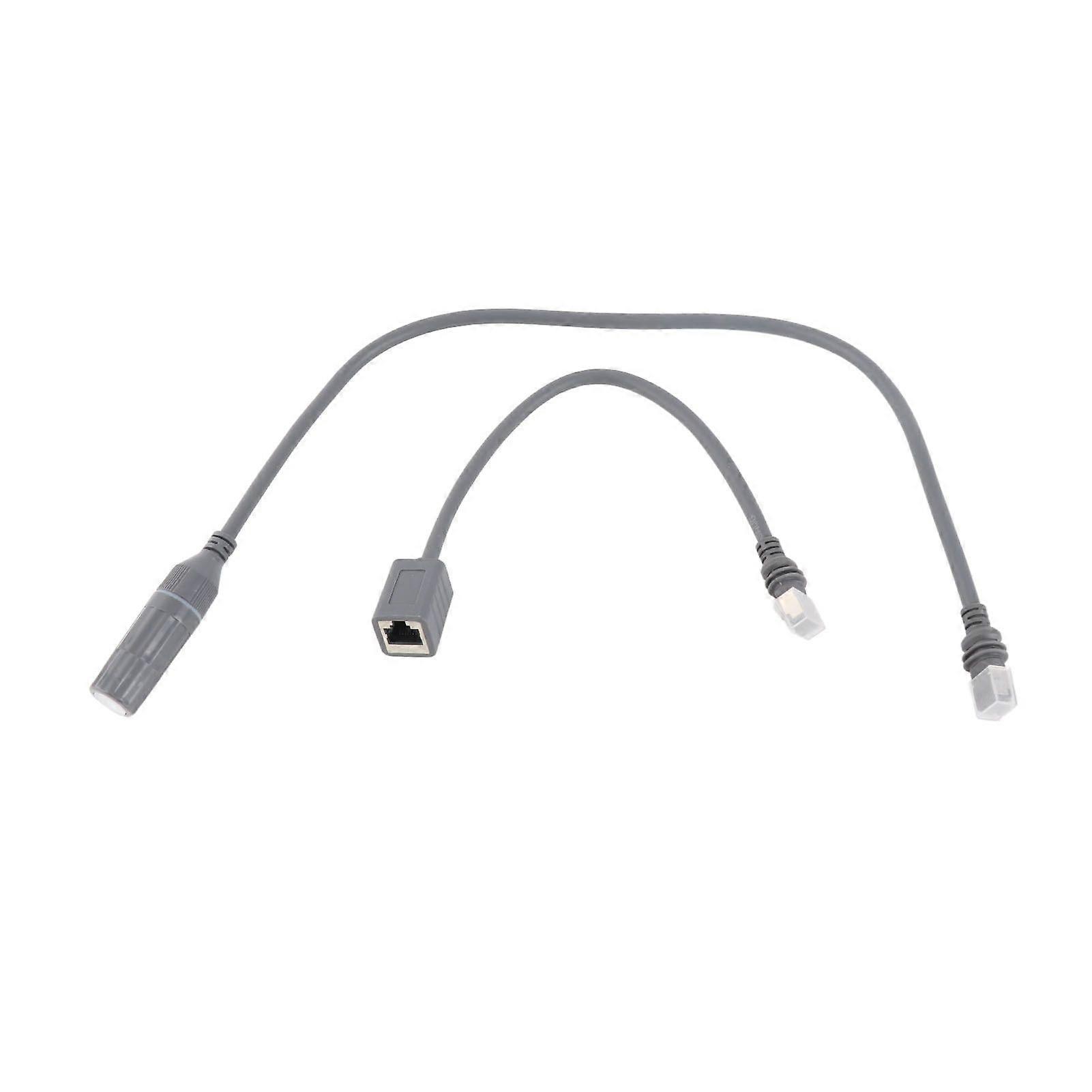 2pcs Satellite RJ45 Adapter for Gen3 V3 Rectangular Satellite IP68 Proof 1200Mbps Plug and Play