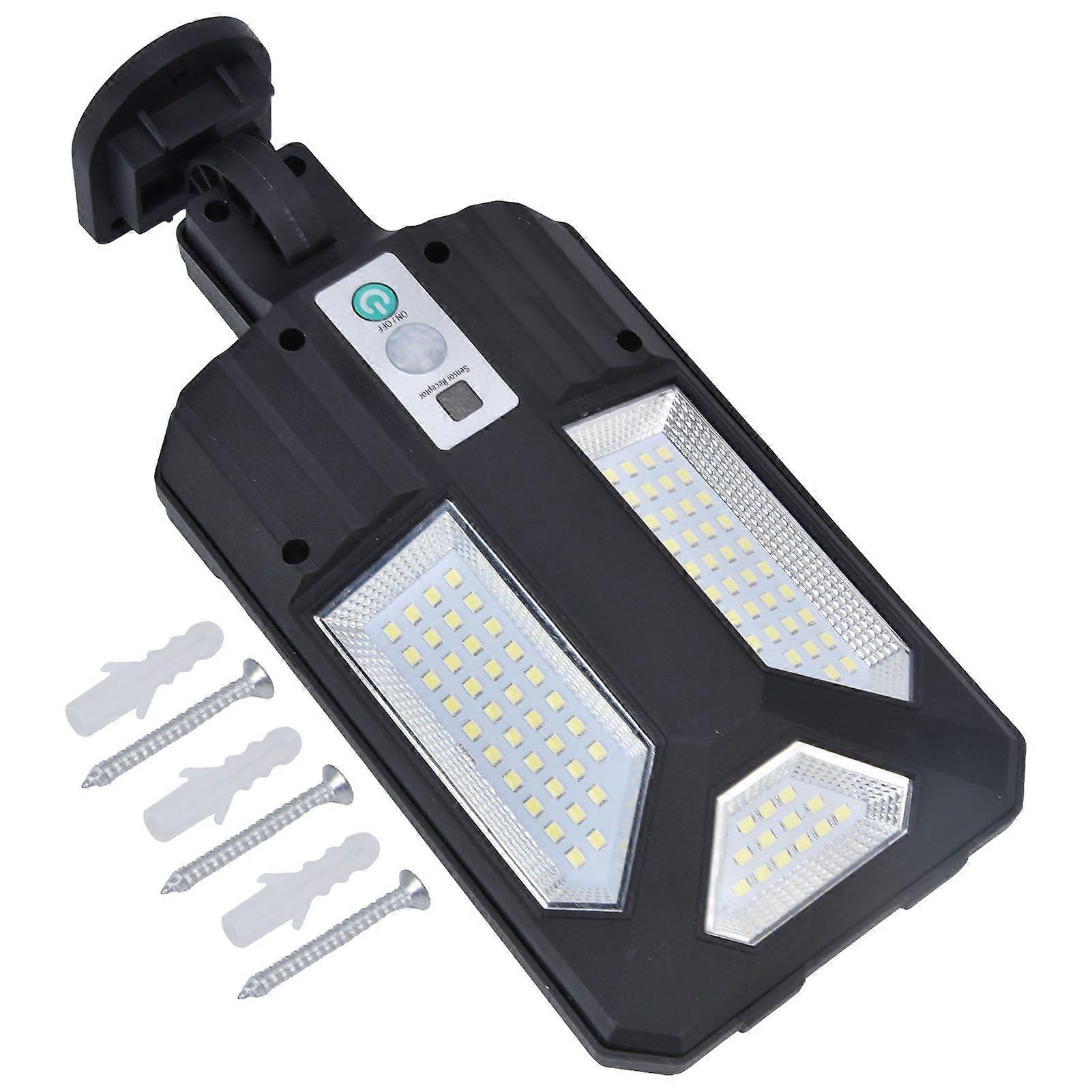 Solar Wall Light IP65 Waterproof 87LED 2400MAH Battery 3000LM Motion Sensor Lamp for Pathway Garden