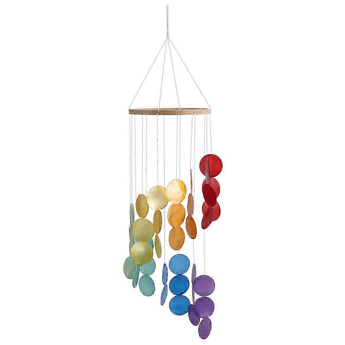 Natural Shell Wind Chimes Dream Catcher Craft Decoration Multicolor