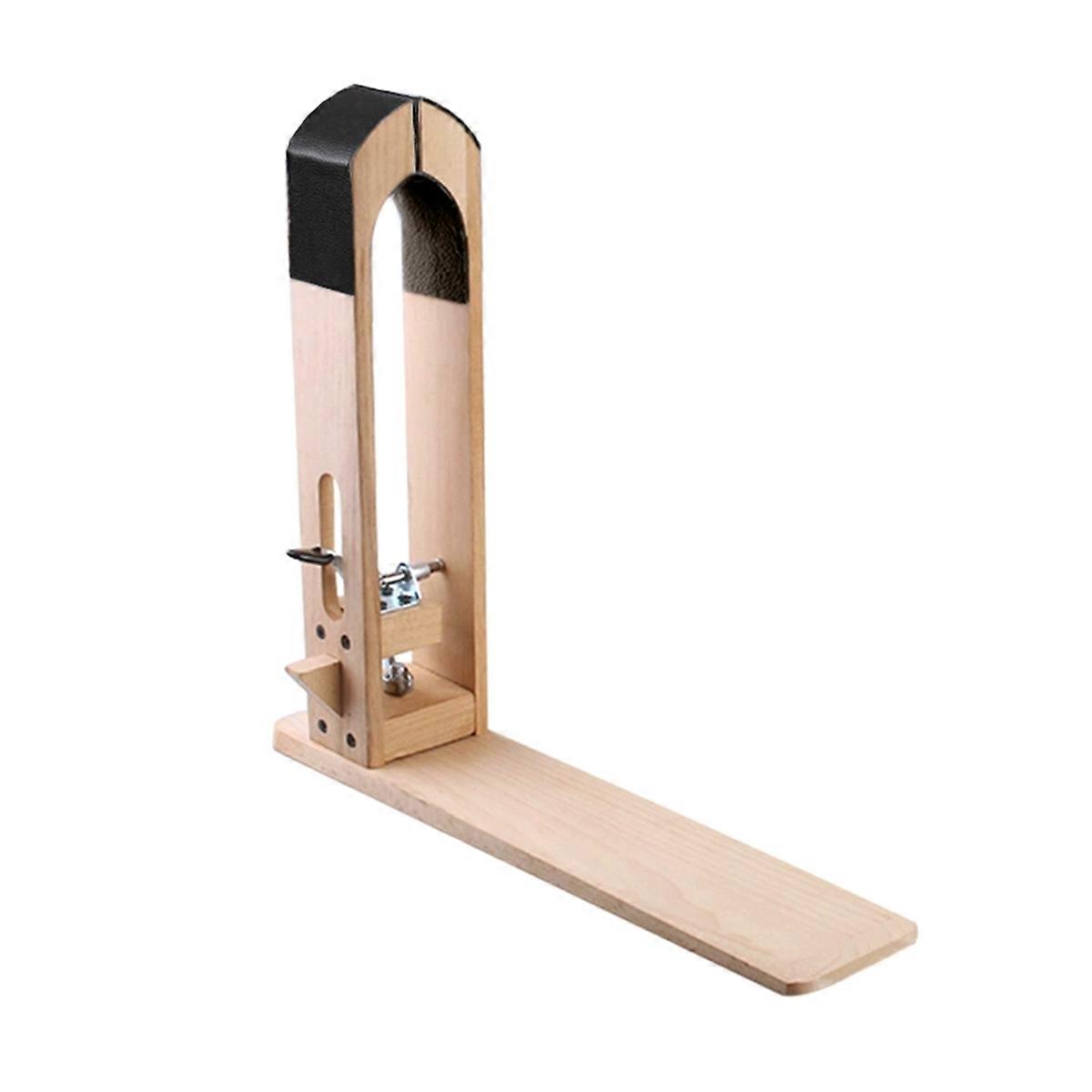 Stitching Leather Table Leather Handmade DIY Tool Wooden Leather Craft Sewing Tools Clamps for Leather Craftworks
