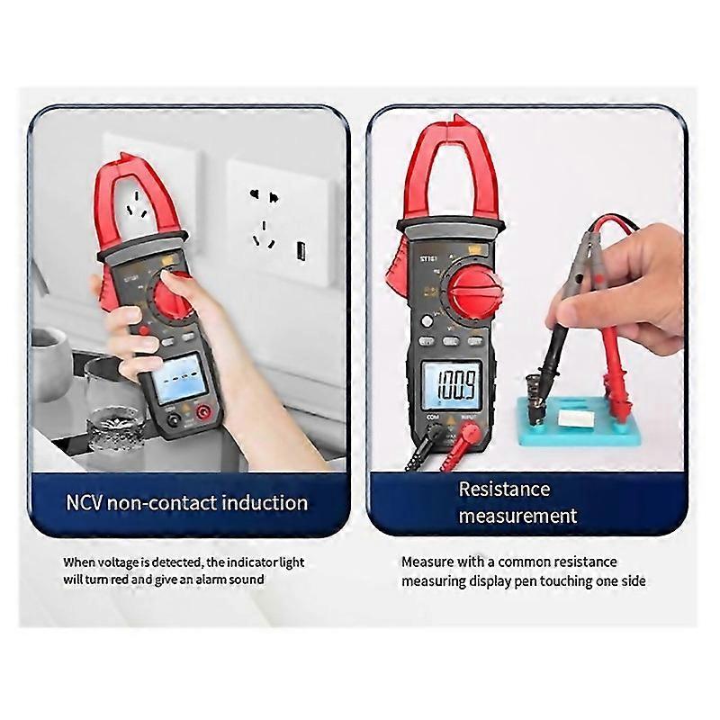 For Intelligent Digital Clamp Meter High Precision Multimeter 400a Acdc Clamp Meter Digital Display