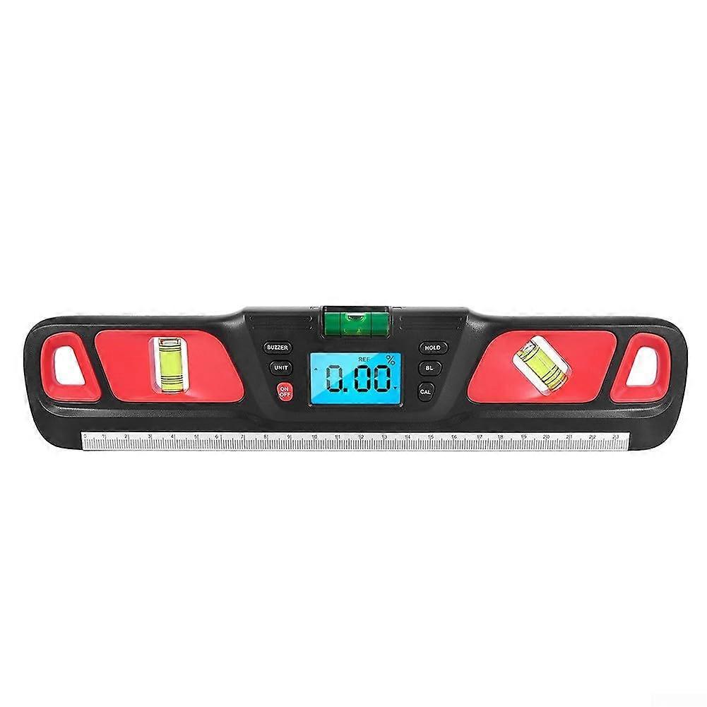 Digital Magnetic Spirit Level Inclinometer Angle Finder HW200 Digital Level With Electronic LED Display Magnetic Base
