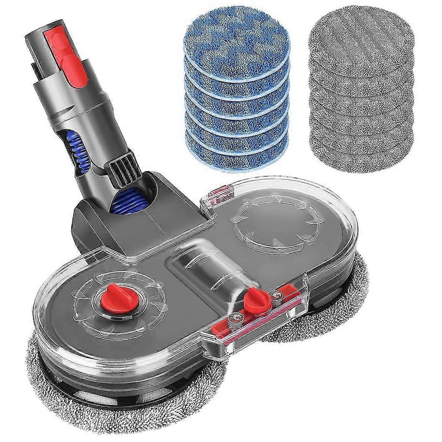 Mop Attachment for V15 V11 V10 V8 V7 Vacuum Cleaner, Electric Mop Attachment with Water Tank and 12 Washable Mops