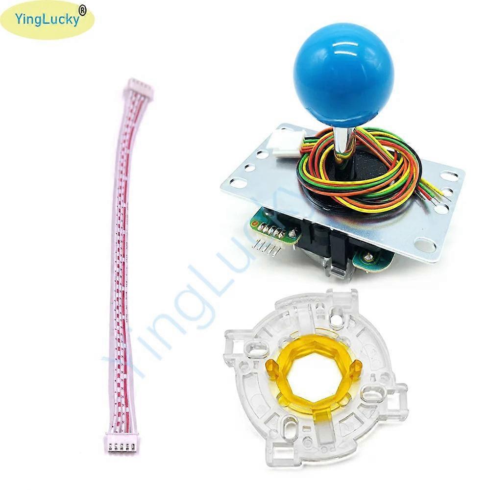 Arcade Joystick Jlf Tp-8yt For Pc/ps3/ps4/xbox, 5-pin Wire, Topball, Diy Gaming