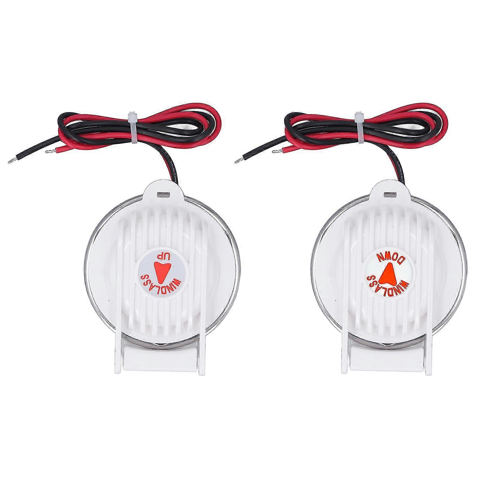 Windlass Foot Switch: Rust Proof, Universal Up Down for Deck Anchor, DC12V 24V (1 Pair) 2025