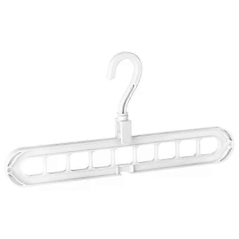 9-hole Clothes hanger organizer Space Saving Hanger multi-function folding hangers drying Racks Scarf clothes Storage 2025