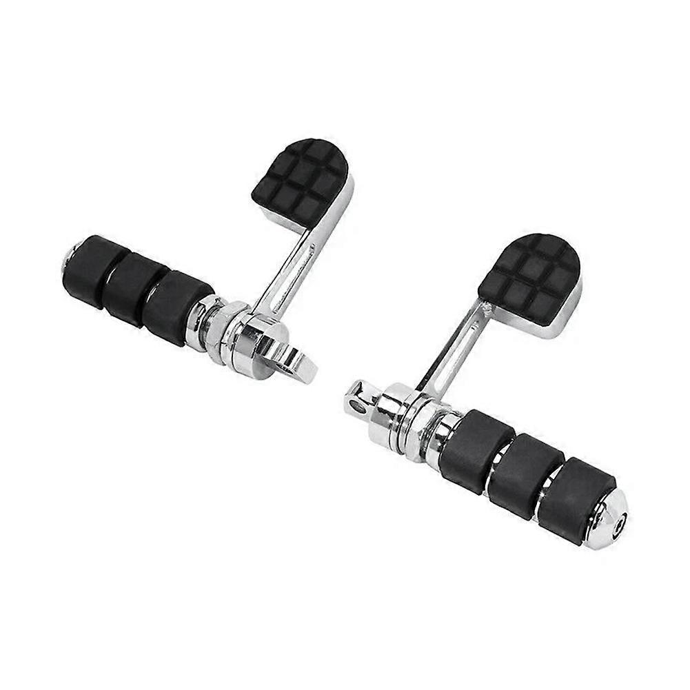 For Harley Sportster XL 883 1200 48 72 Softail DYNA FXDF FAT BOB FXDC FXWG Footrest Bracket Set Heel Foot Rest Pegs