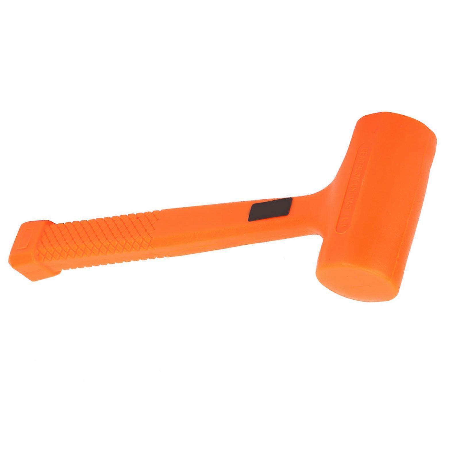 Practical PVC Rubber Soft Face Dead Blow Hammer Installing Tool (1LB)