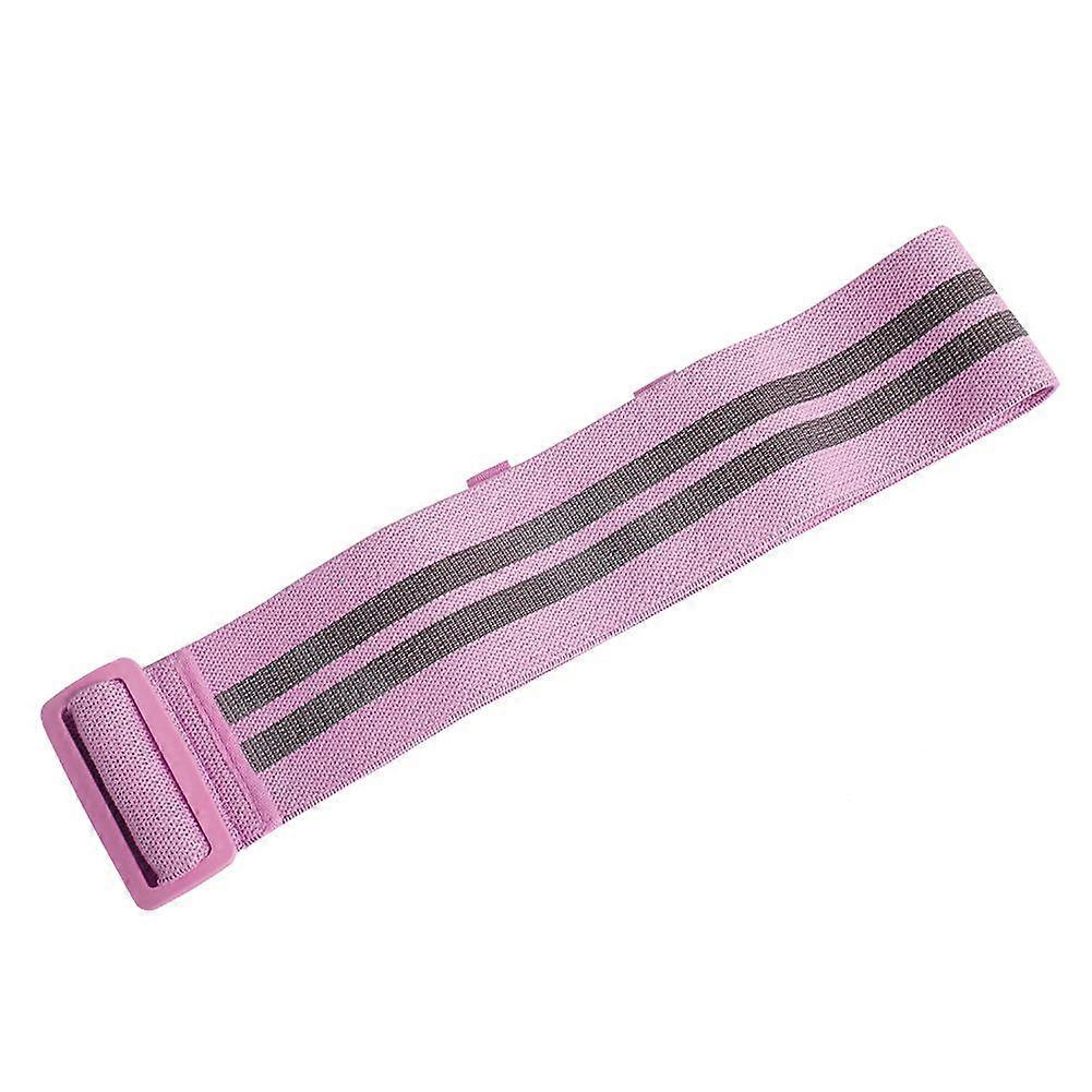 Adjustable Non Slip Hip Resistance Band Loop Circle Gym Yoga Fitness Exercise (Pink)