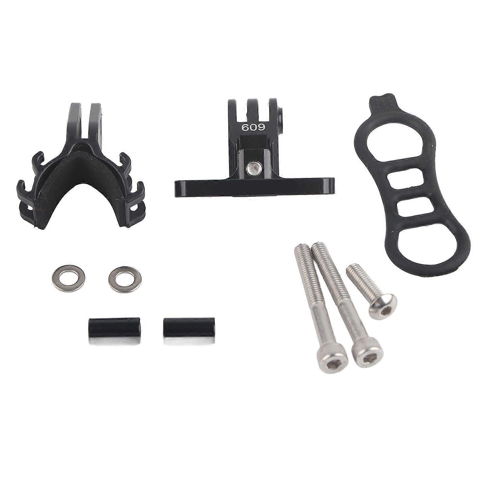 Aluminum Alloy Bike Stem Action Camera Mount Adapter Flash Holder Accessory