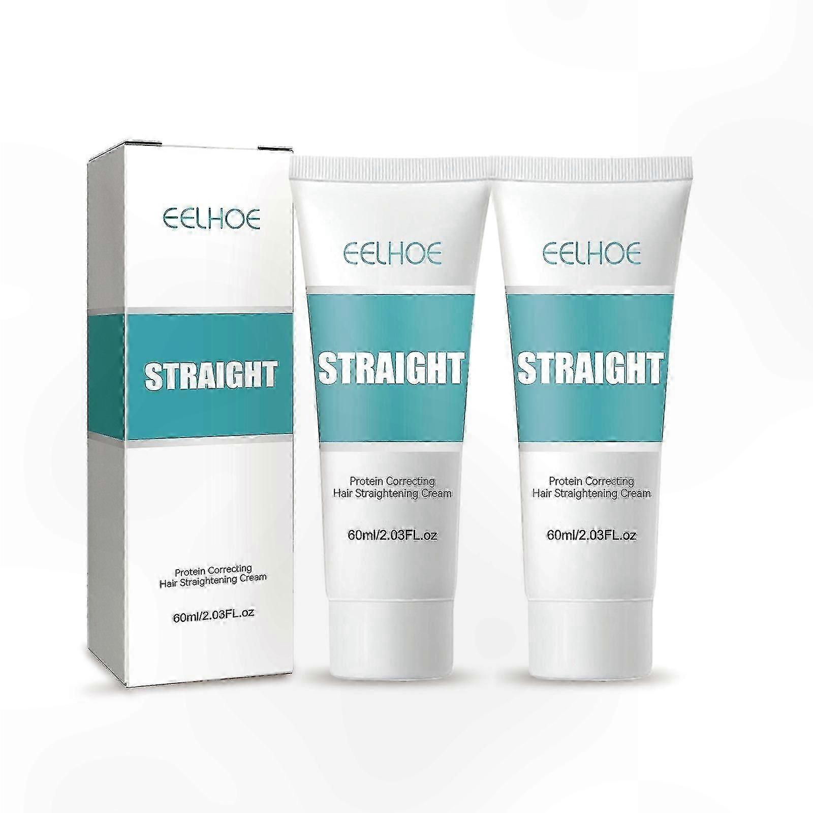 Smoothing Hair Straightening Cream Duo with Protein, for Silky and Glossy Results
