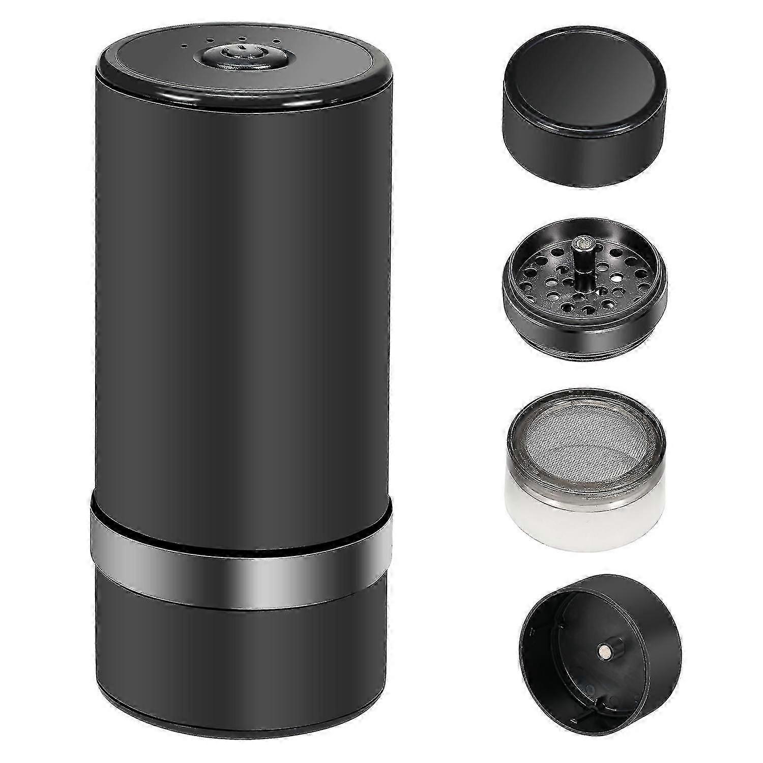 Electric Herb Grinder Large Capacity Spice Grinder USB Rechargeable Multifunctional Grinder for Dry