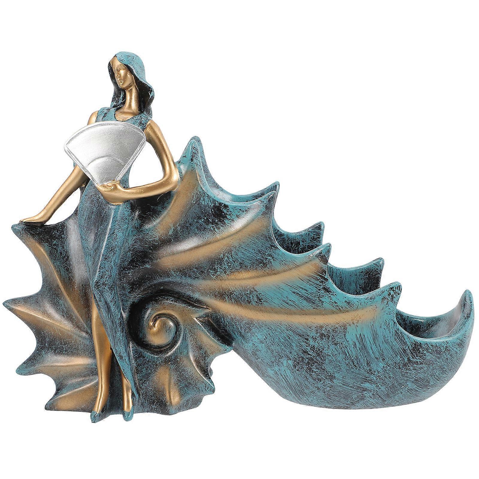 Elegant Wine Storage Rack Conch Shell Shape Organizer for Wine Lovers Assorted Color 1Set