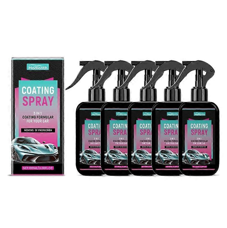 1-5x رذاذ طلاء للسيارات 3x مجموعة العناية البلاتينية
