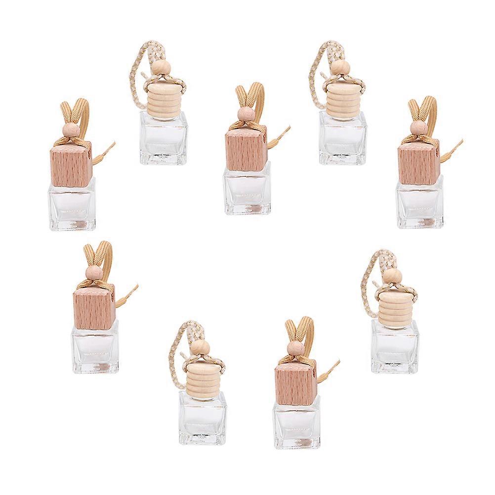 Aromatherapy Hanging Perfume Bottle for Car with 9 Refillable Pieces