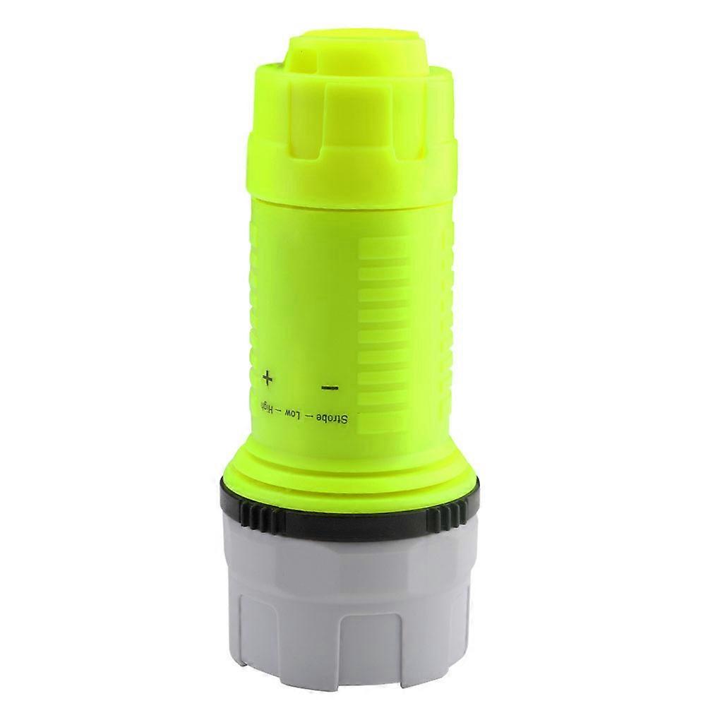 Diving Flashlight with Rope Torch Lamp Light for Outdoor Working Accessories