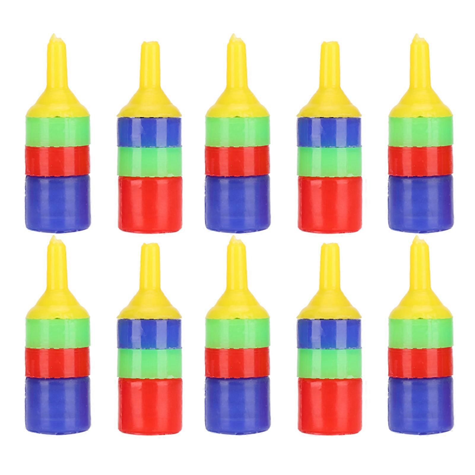 10 Pcs Aquarium Air Stones Oxygen Bubble Diffuser High Efficiency Aeration Purification