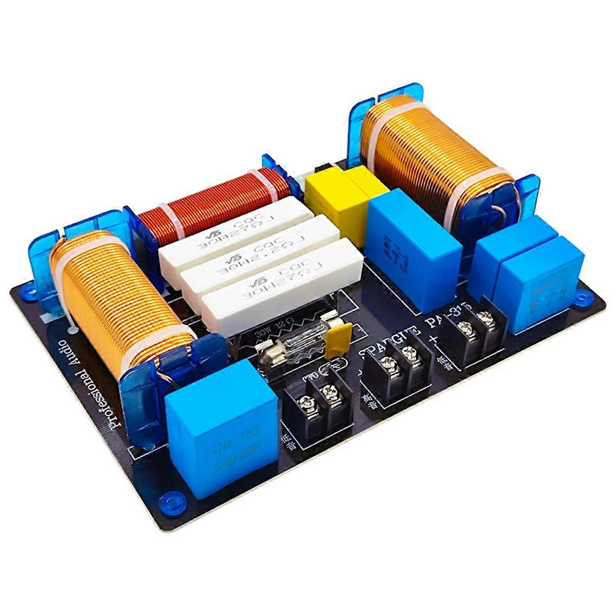 HiFi Speaker Frequency Divider 1 High 2 Low 700W Audio Crossover Filter Distributior DIY High-Fidelity Divider