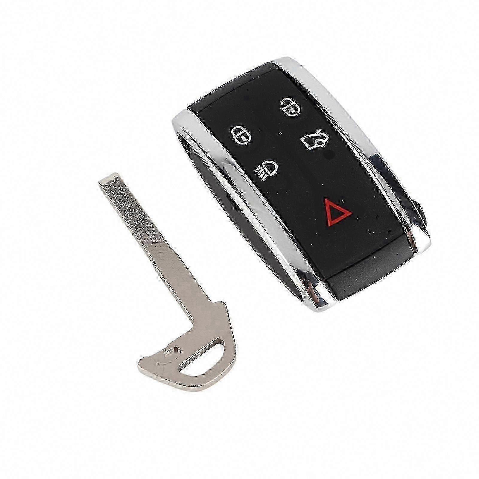 Jaguar XF 2009-2012 5-Button Key Fob Shell Case Replacement Compatible with Remote