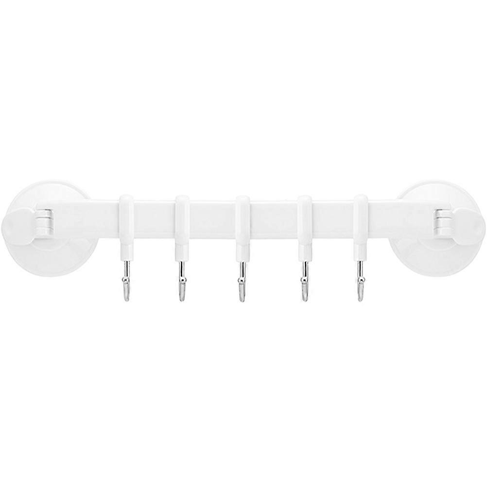4Pcs Reusable Wall Hook Kitchen Storage Rack Rectangular Design Space-saving for Bathroom Easy Installation