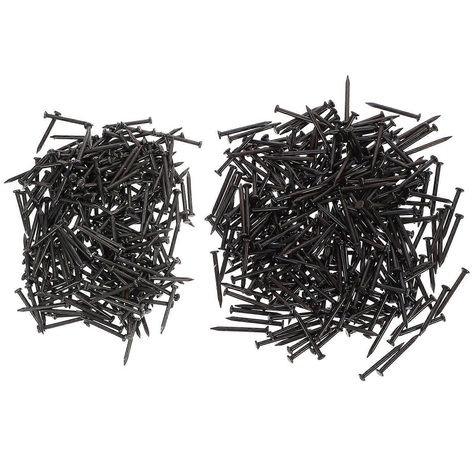 Cement Nails 4 Boxes Point Tip Nails Ideal For Modern Construction 2.70X0.40X0.40CM Lightweight Portable Easy To Use