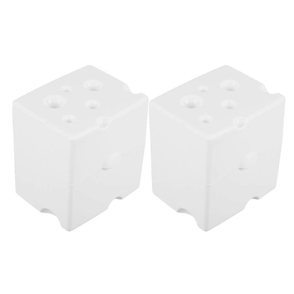 Reusable Plastic Fridge Cheese Slices Keeper Box 6 Pcs With Flip Lid Design For Efficient Food Storage And Freshness